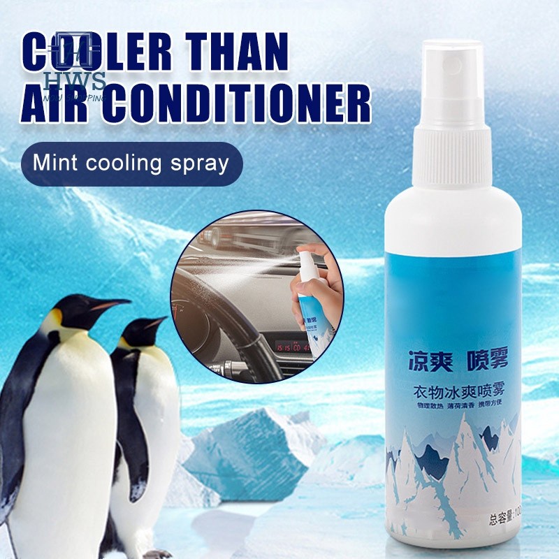 Spray Pendingin Pakaian Mobil Jok Motor Musim Panas Semprotan Outdoor Cooler