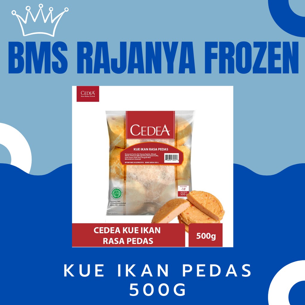 

CEDEA KUE IKAN PEDAS 500g