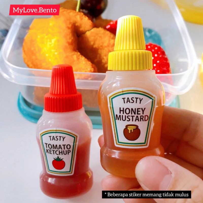 Tempat Saus / Wadah Saus / Botol Saos / Mini Sauce Cup / Bento Tools / Botol Saus / Sauce Container