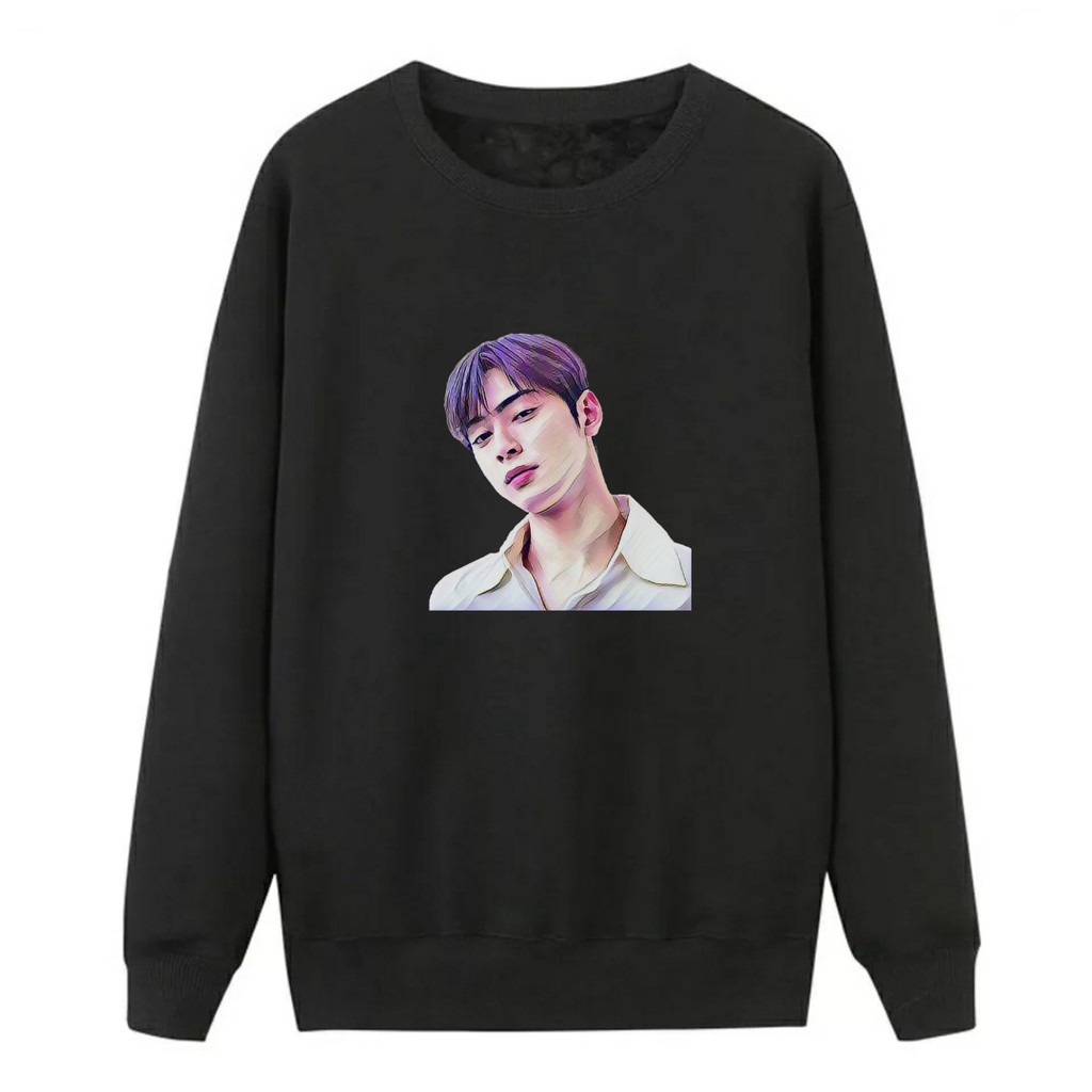 CHA EUN WO SWEATER WANITA - ATASAN KOREA TEBAL TERLARIS