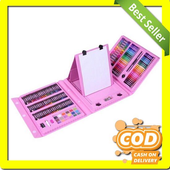 

Krayon Oil Pastel Eselon 1 Set Koper Lengkap Isi 12 Warna Crayon Anak Crayon Set 208Pcs / Krayon M