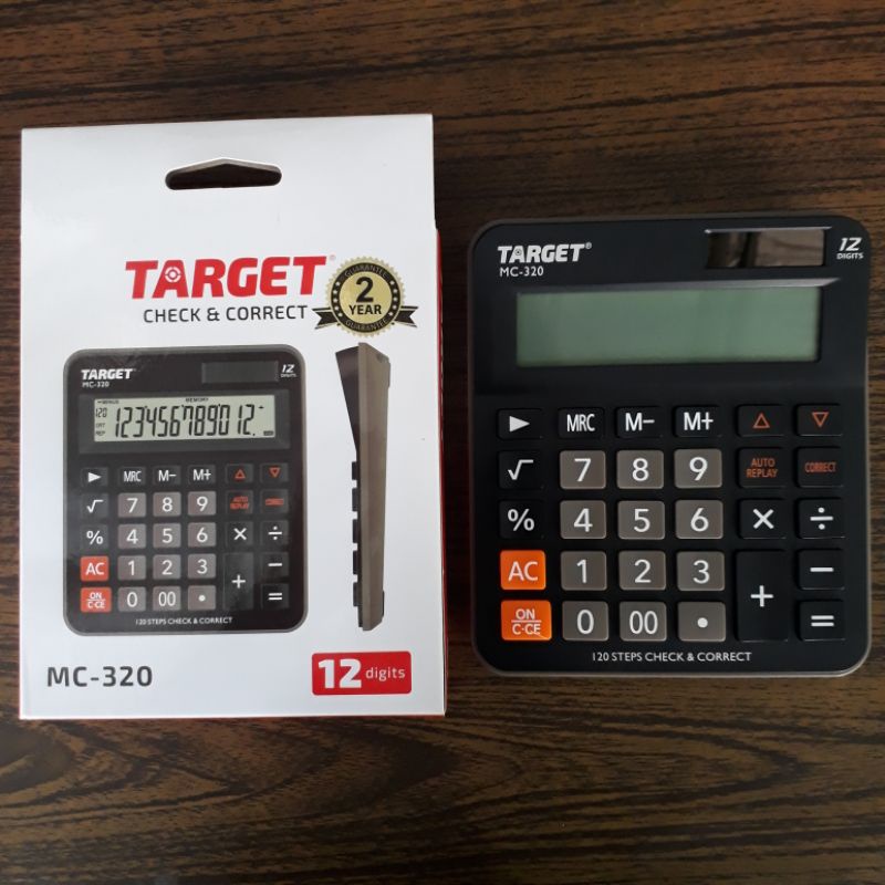 

KALKULATOR MC-320 : TARGET