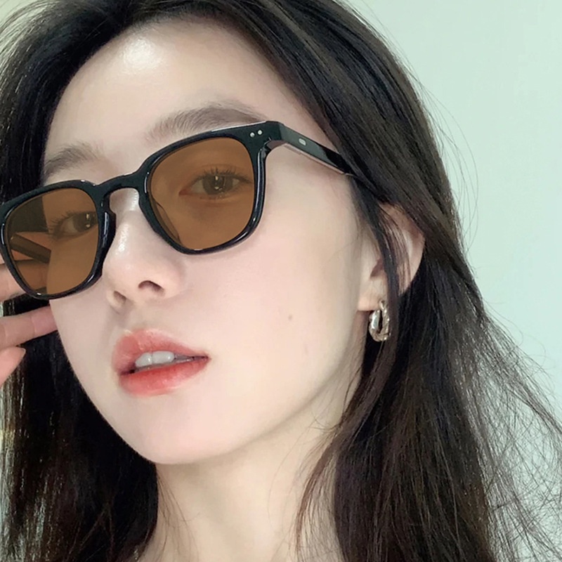 (YUZHU) Kacamata Hitam Warna Permen Gaya Klasik Untuk Wanita Sunglasses Perlindungan Uv400