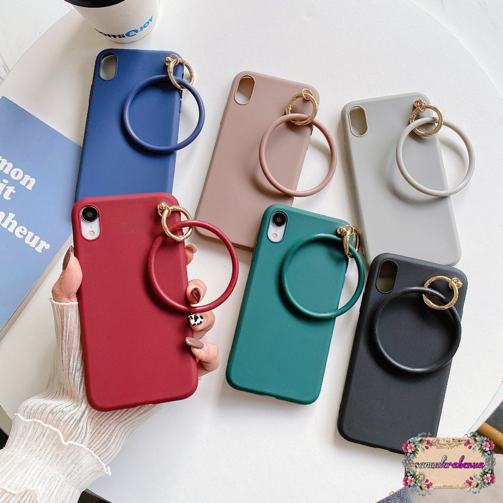 CASE SOFTCASE CANDY GELANG WARNA IPHONE X XS XR XS MAX SB2264