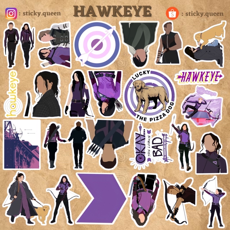 

STICKER TUMBLR HAWKEYE