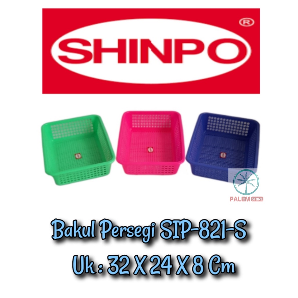 Keranjang Shinpo SIP-255 | Bakul Segi Wadah Parcel SIP-821-S / M | Kontainer Dokumen SIP-211