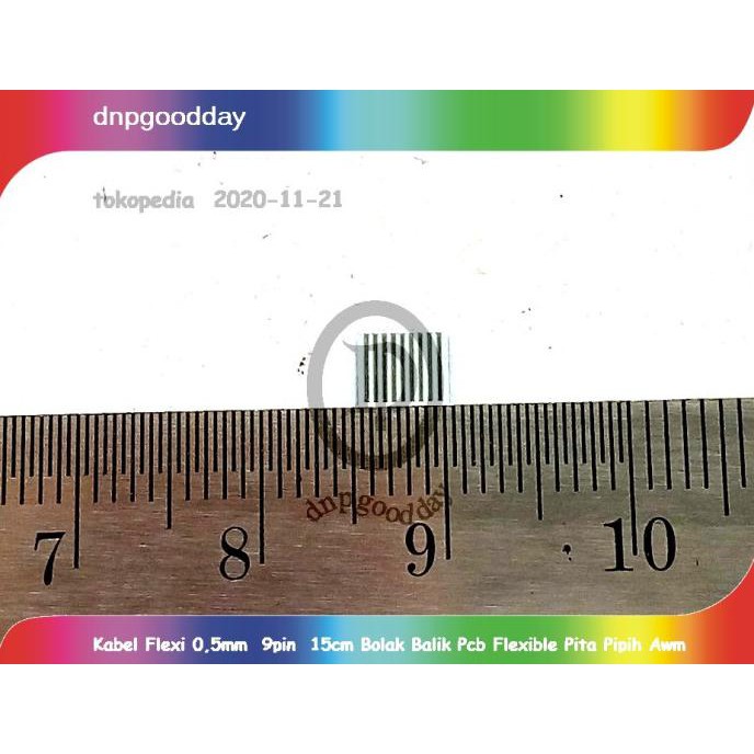 

Kabel Flexi 0,5Mm 9Pin 15Cm Bolak Balik Pcb Flexible Pita Pipih Awm Dnpgood11 Buru Order