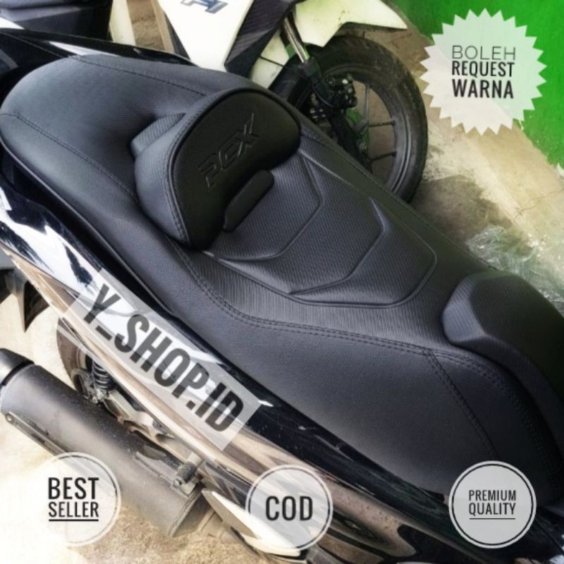 Cover Jok Motor Pcx 150 Pcx 160 MBtech Custom Model Eropa