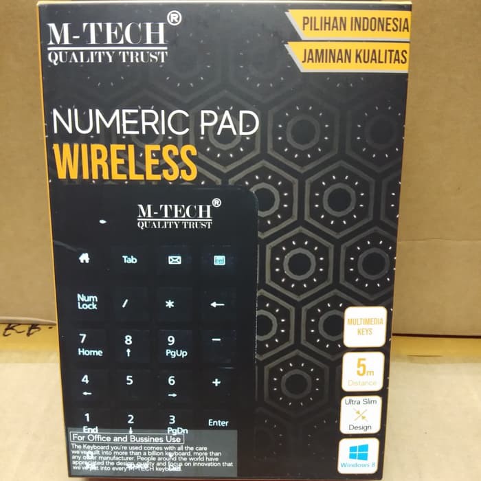 Numeric Pad Wireless / Keyboard Numeric Wireless M-Tech