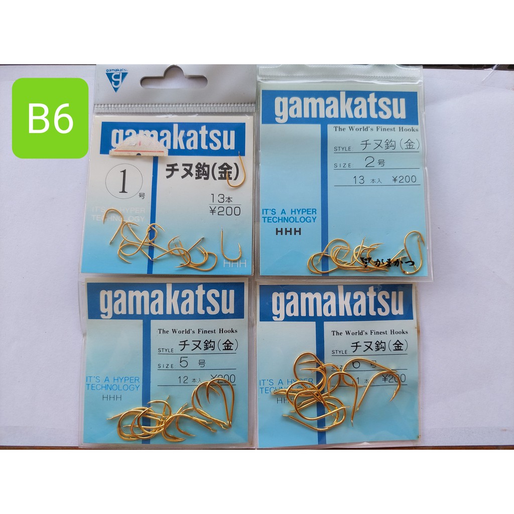 B6 # Kail Gamakatsu Chinu Gold