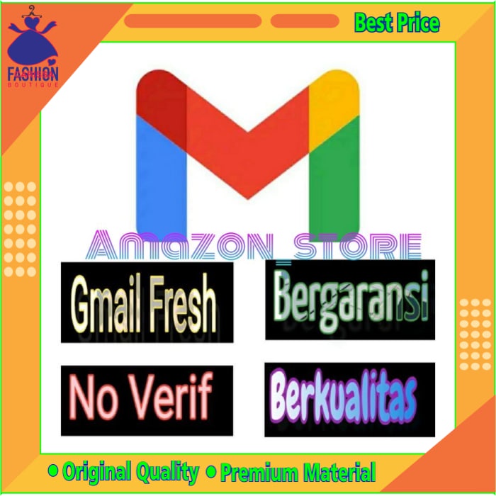 [Carissa] Promo Tanpa Ongkir Akun Gmail Fresh Non Pva Sudah Terbanyak Kirim Langsung