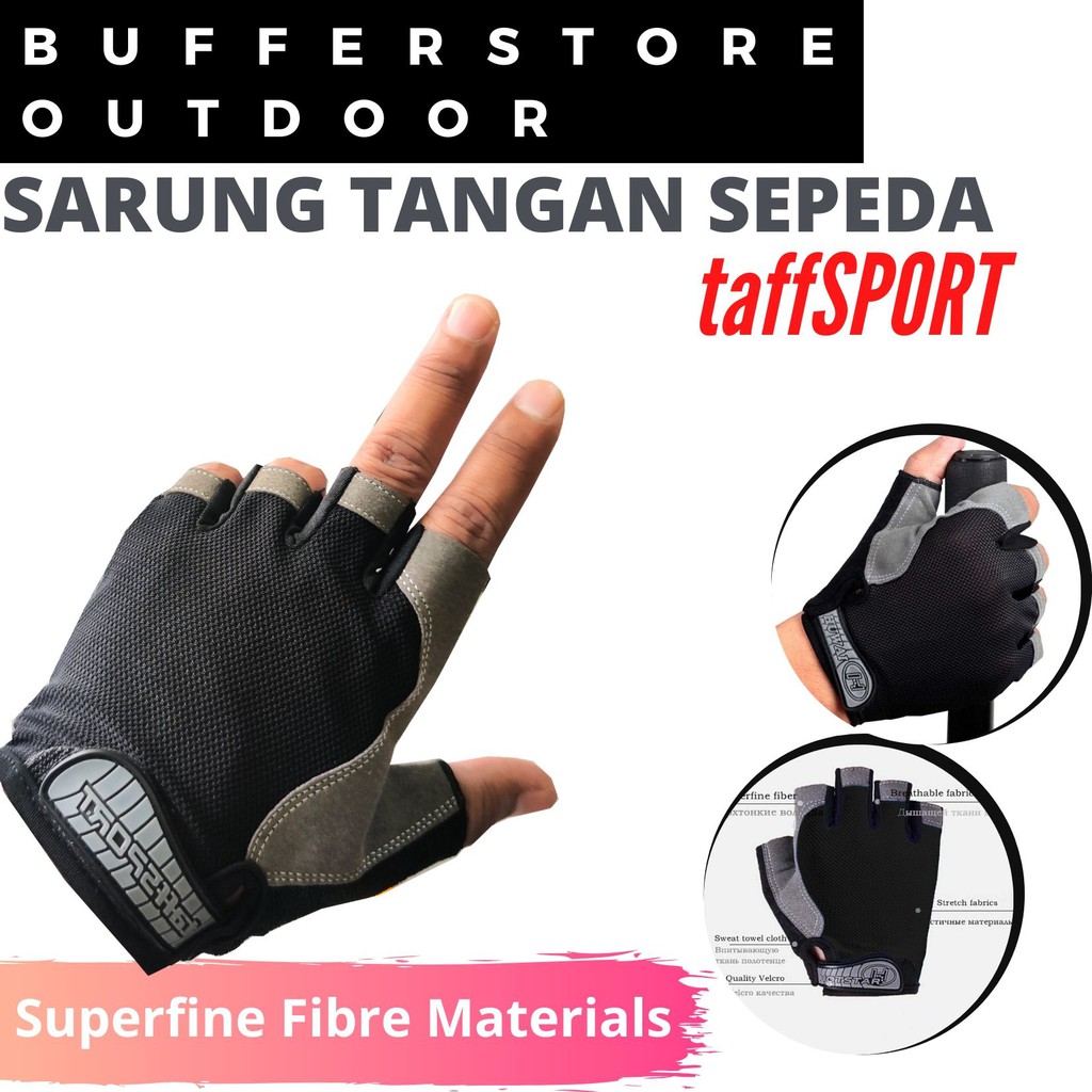 Sarung Tangan Sepeda Lipat MTB Roadbike Olahraga