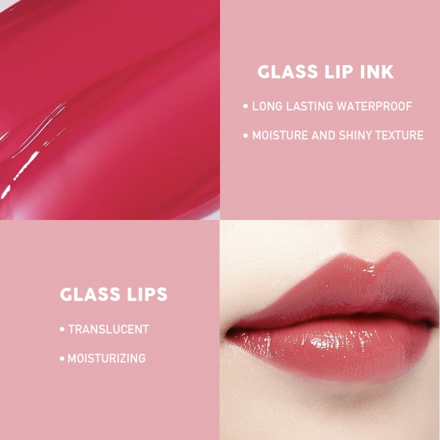 Lip Cream Matte Lipstick Cair Tahan Lama Anti Air Lip Tint 3 Warna SA005