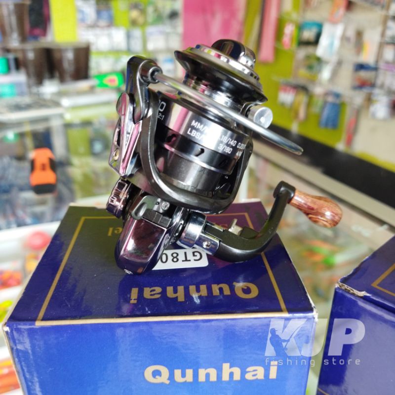 Spinning reel mini Qunhai GT800 putaran halus