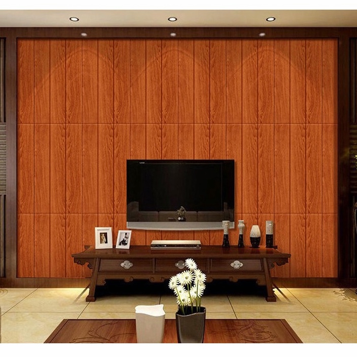 [COD] - Wallpaper Dinding Foam 3D Kecil Motif Kayu 70 x 70 CM/ walpaper dinding Foam