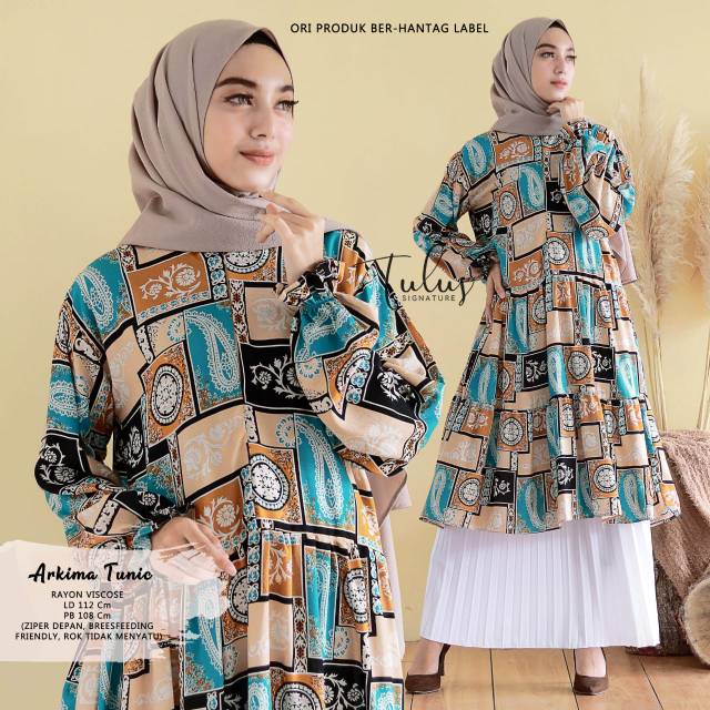 Arkima tunic by tulus signature