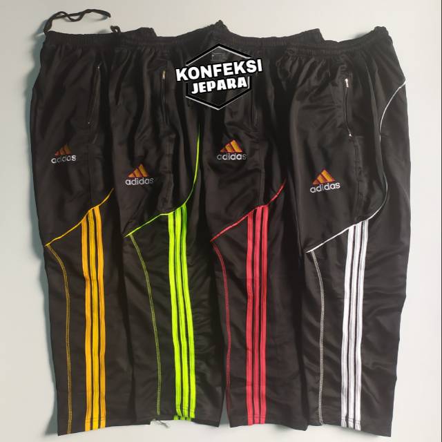 Celana training/training olahraga/celana panjang pria/celana training adidas resleting