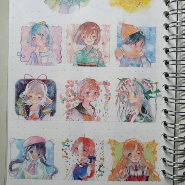 

washi tape sample for scrapbook and journal ( per meter )