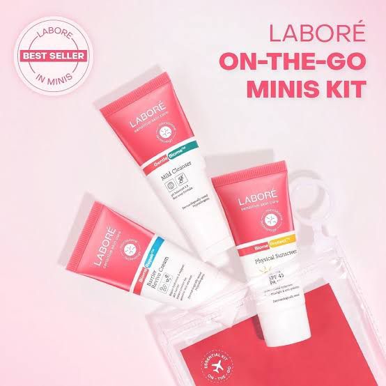 Labore Sensitive Skin Care On-The-Go Minins- Trial Kit