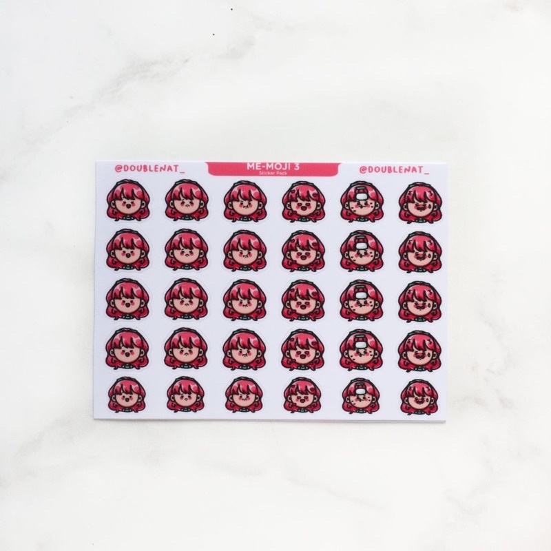 

Doublenat Me-Moji 3 Stickers
