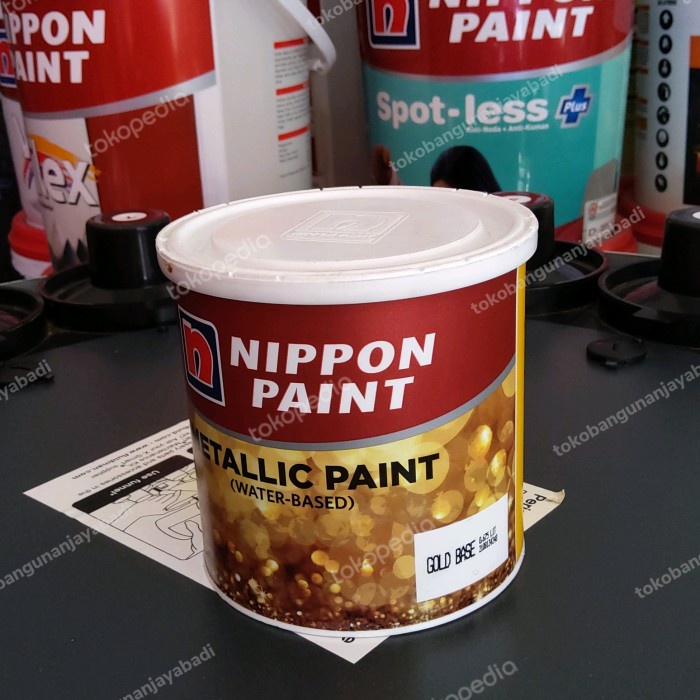 

Produk Terbaru Nippon Metallic Paint Gold 0,75 L Water Based