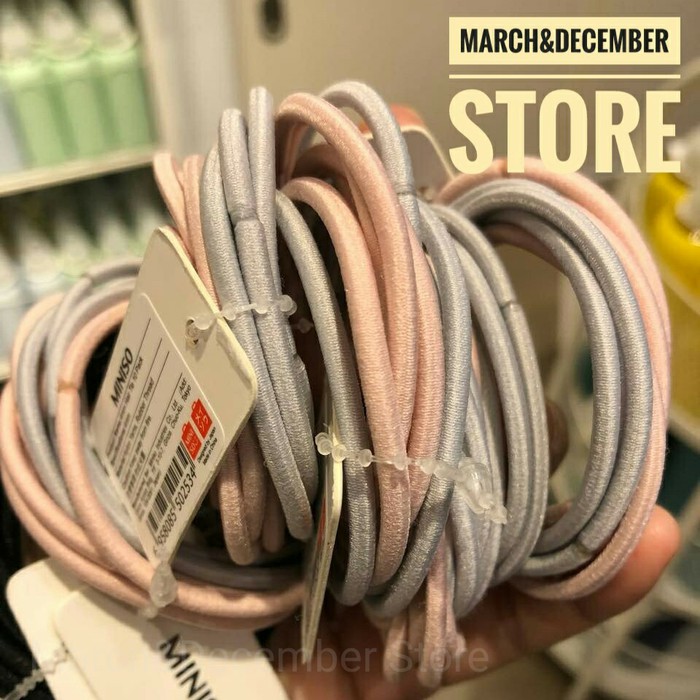 MINISO Ikat Rambut Karet - Hitam