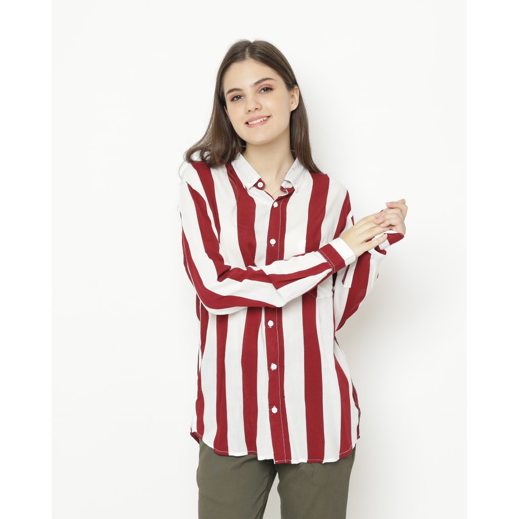 

Erigo Long Shirt Laden Red