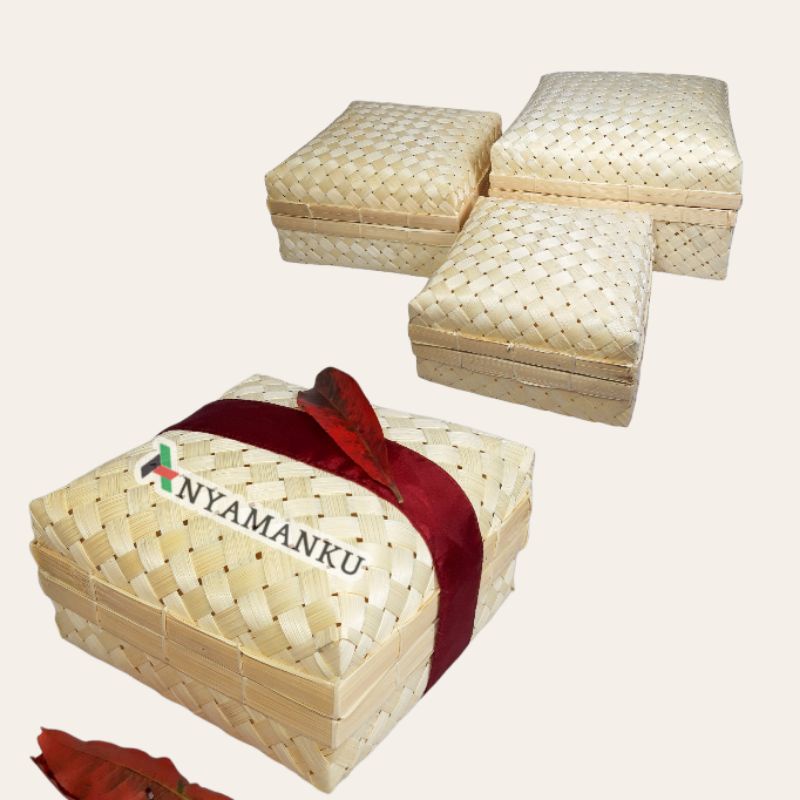 Sokase /Besek Hampers /Besek Kaki Sokase /Keranjang Penyimpanan/Keranjang Besek