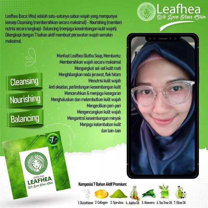 LEAFHEA-SABUN LEAFHEA ORIGINAL BISA COD