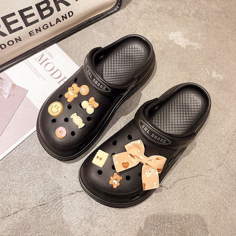 Sandal Baim Import Wanita Sandal Slop Fuji Viral Sandal Karet Wanita