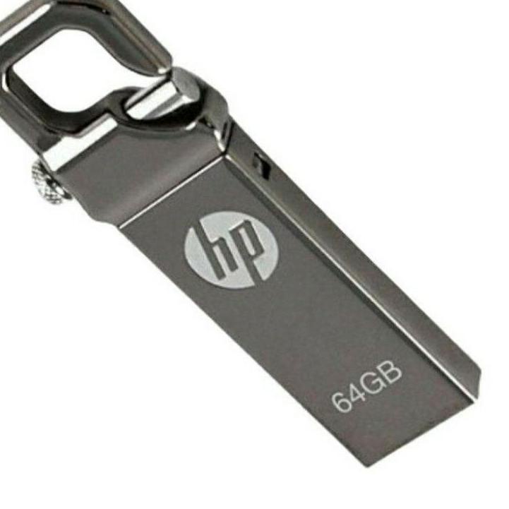 Star SellerFLESDISK HP 64GB 32GB BAHAN METAL BESI FDH FLESDISK USB