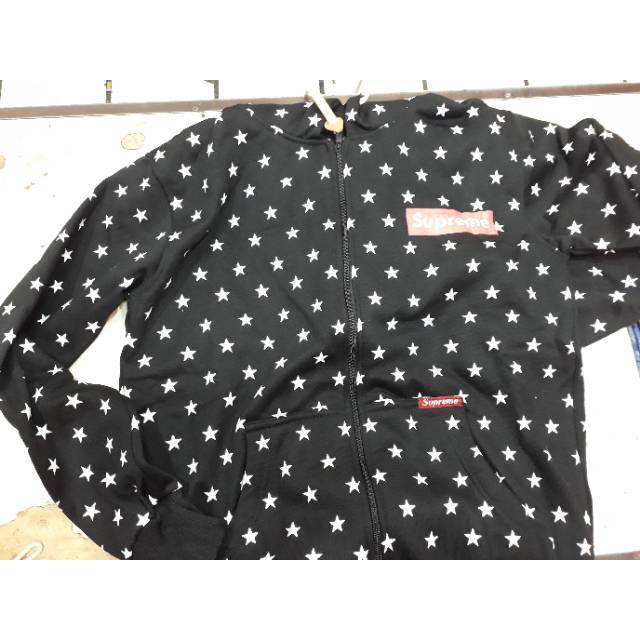 Jaket pria supreme polkadot jaket cowok