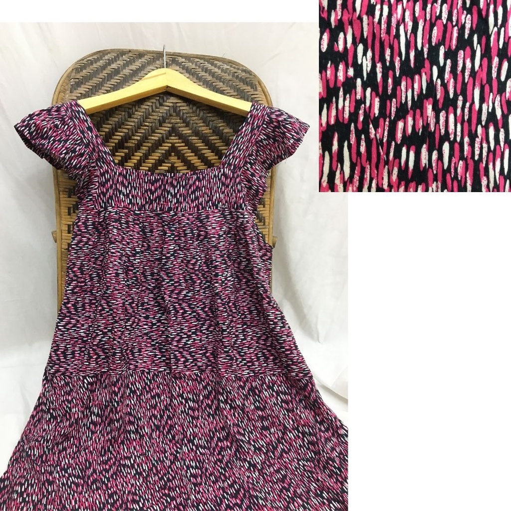Daster Sambung Viral PART 2 - Daster Payung - Daster Perca - Daster Busui Rayon-magenta rice yks