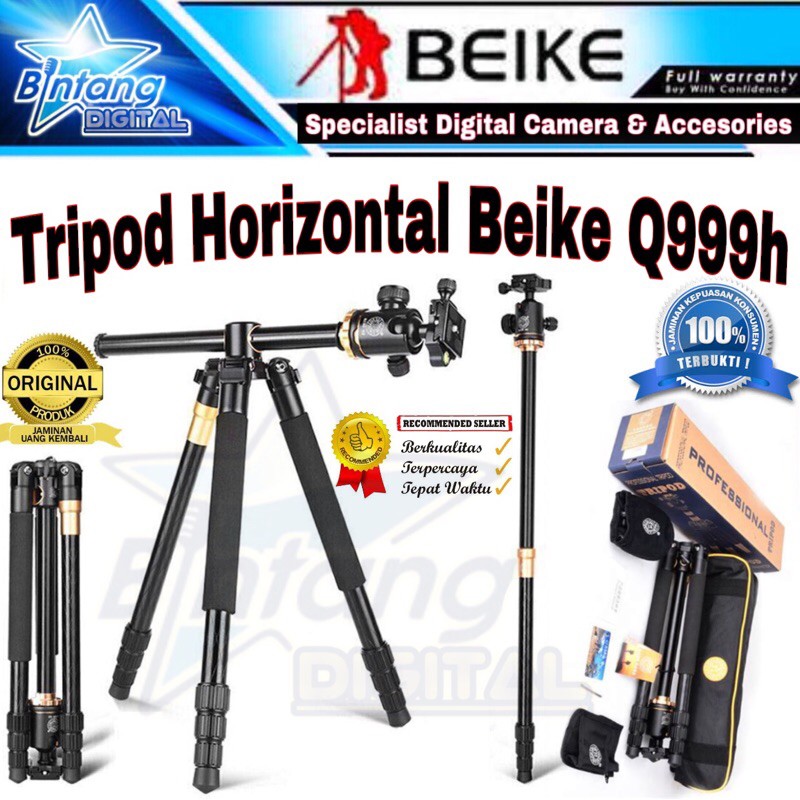 Beike Q999H / Beike QZSD Q999H / Beike QZSD Q999H Portable Professional Tripod Monopod