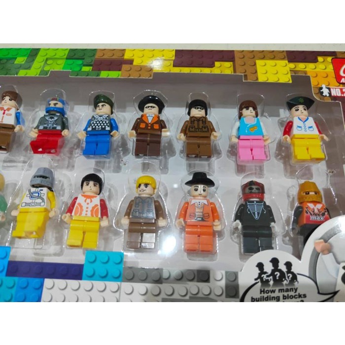 Mainan Anak Mainan Anak Figure Building Block Lego Karakter 20 Orang(U3X4) BEST SELLER SNI READY STO