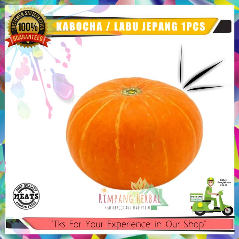 

Kabocha / Best Seller / 1Pcs / Rimpang Herbal