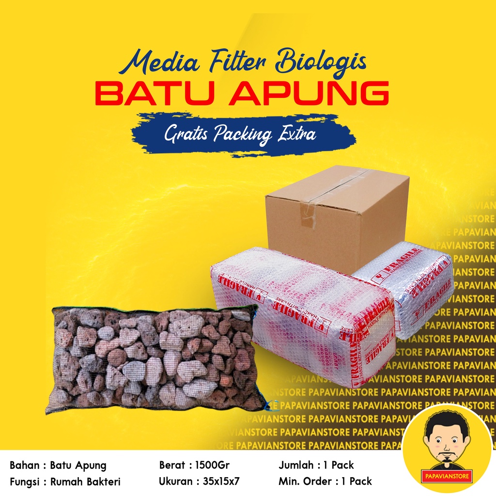 Media Filter Biologis Batu Apung Gombong Pengganti Bio Ball Bioball Rumah Bakteri Alami Setara Crystal Bio Pengurai Amonia Nitrat Super Golf Hitam Bulat Kolam Ikan Hias Koi Koki Aquarium Akuarium Arwana Channa Harga Per 1 Pack P033