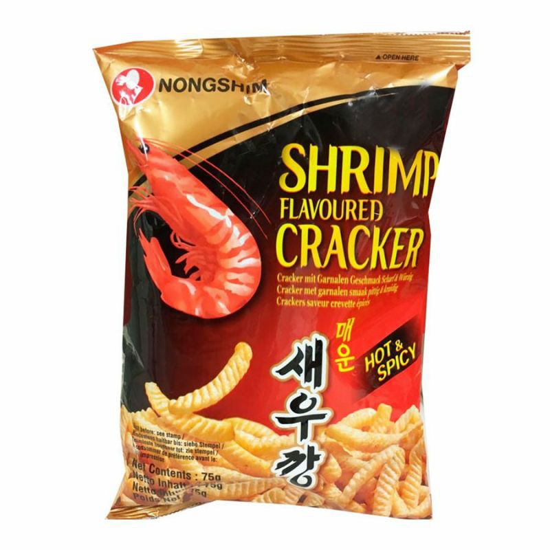 

Nongshim Shrimp Crackers Hot n Spicy 75 gram