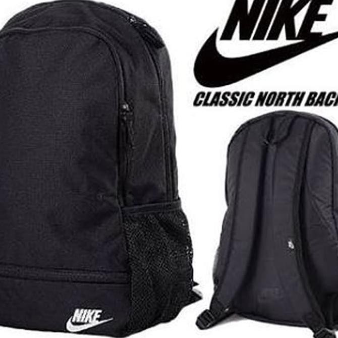 nike classic north backpack black