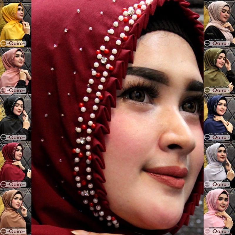 Hijab instan Qoiroh original Nazilla production