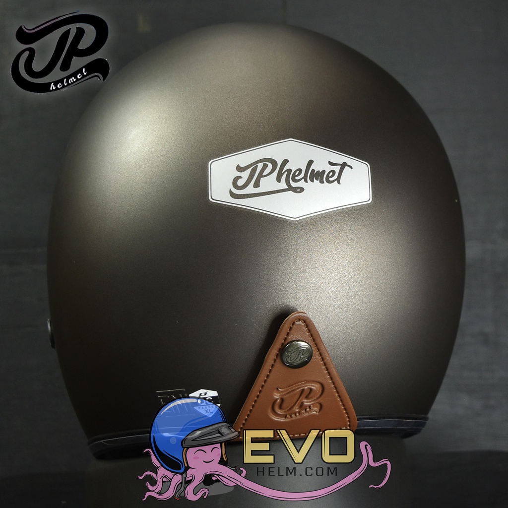 HELM BOGO JPX_JP NEW BIGIE_SOLID - GUN METAL DOFF / SILVER