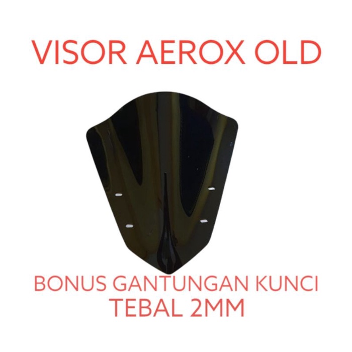 VISOR AEROX OLD NEW ARCYLIC 4 VARIAN WARNA