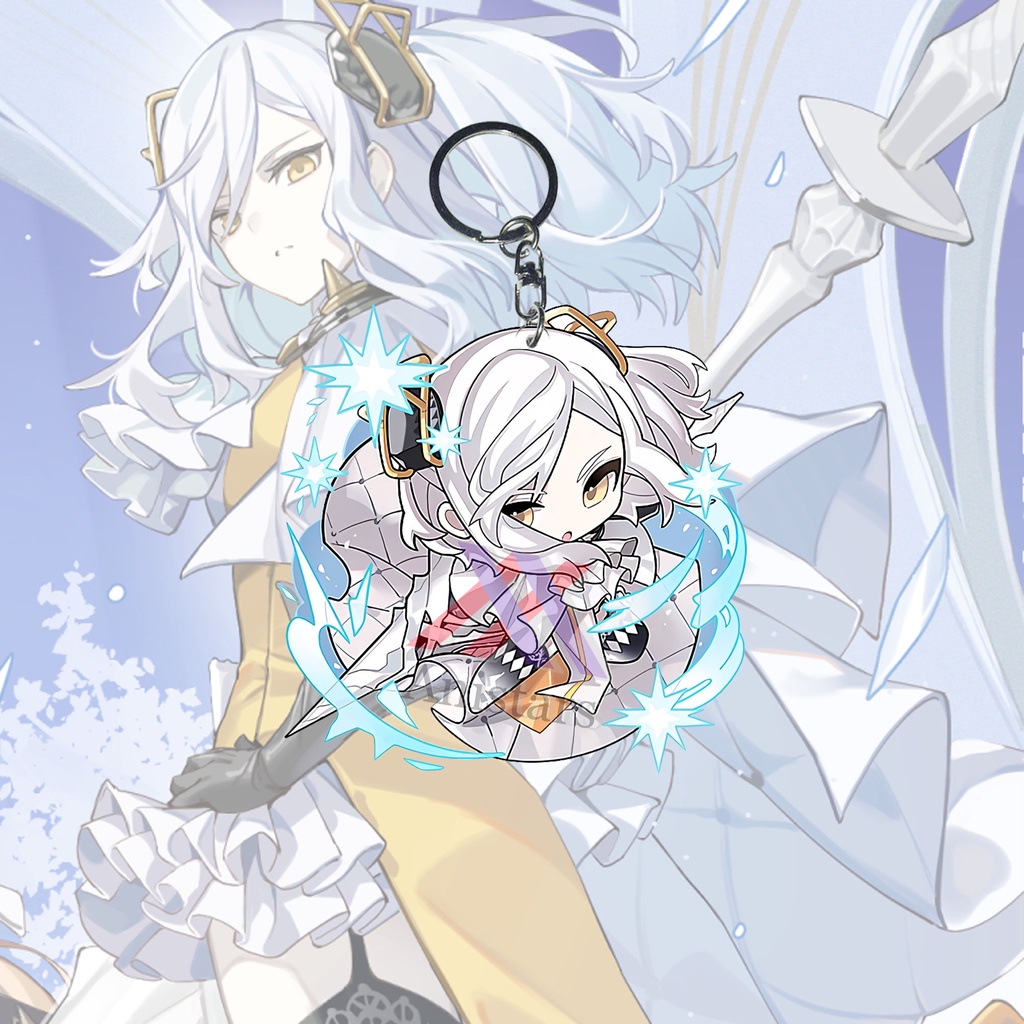 Gantungan Kunci Game Alchemy Stars Carleen - Key Chain - Souvenir - Anime - Ganci - Ganci Anime