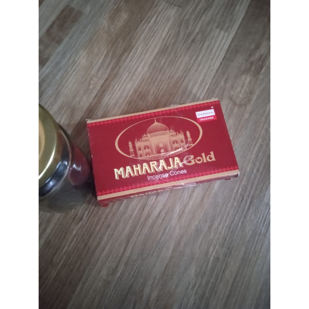 Dupa Kerucut Aromaterapi Maharaja Gold Incense Cones | Maharaja Gold