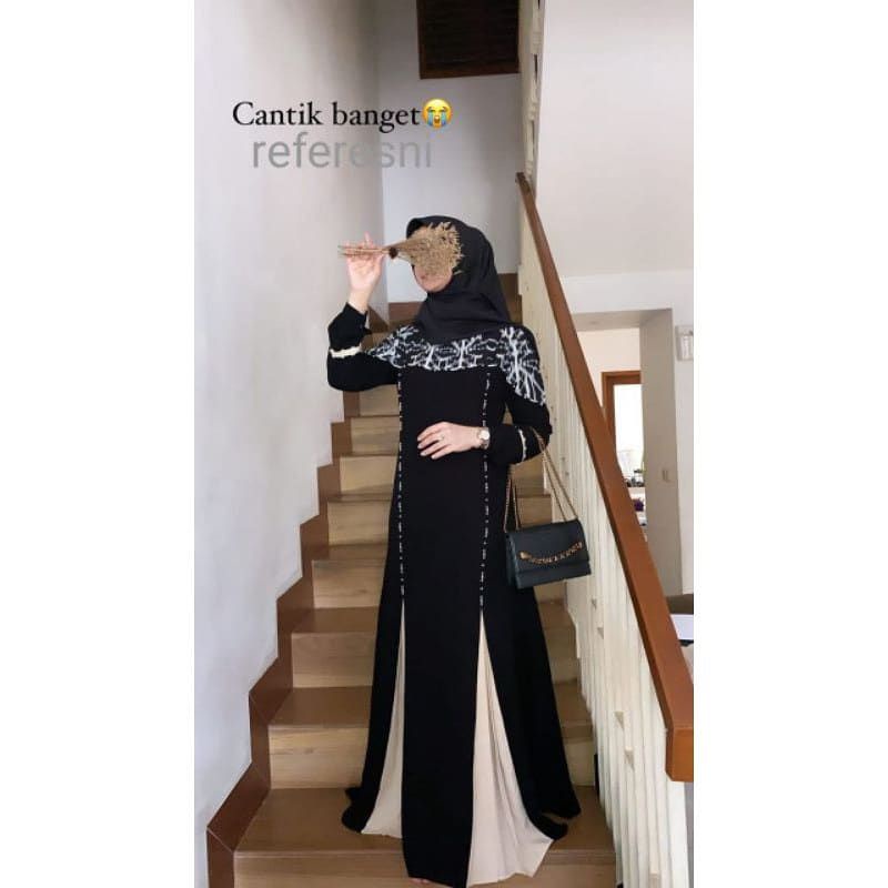 READY BEST SELLER (COD) MANAL DRESS FARINA DRESS REFRENSI JAVINA / KALEELA.ID