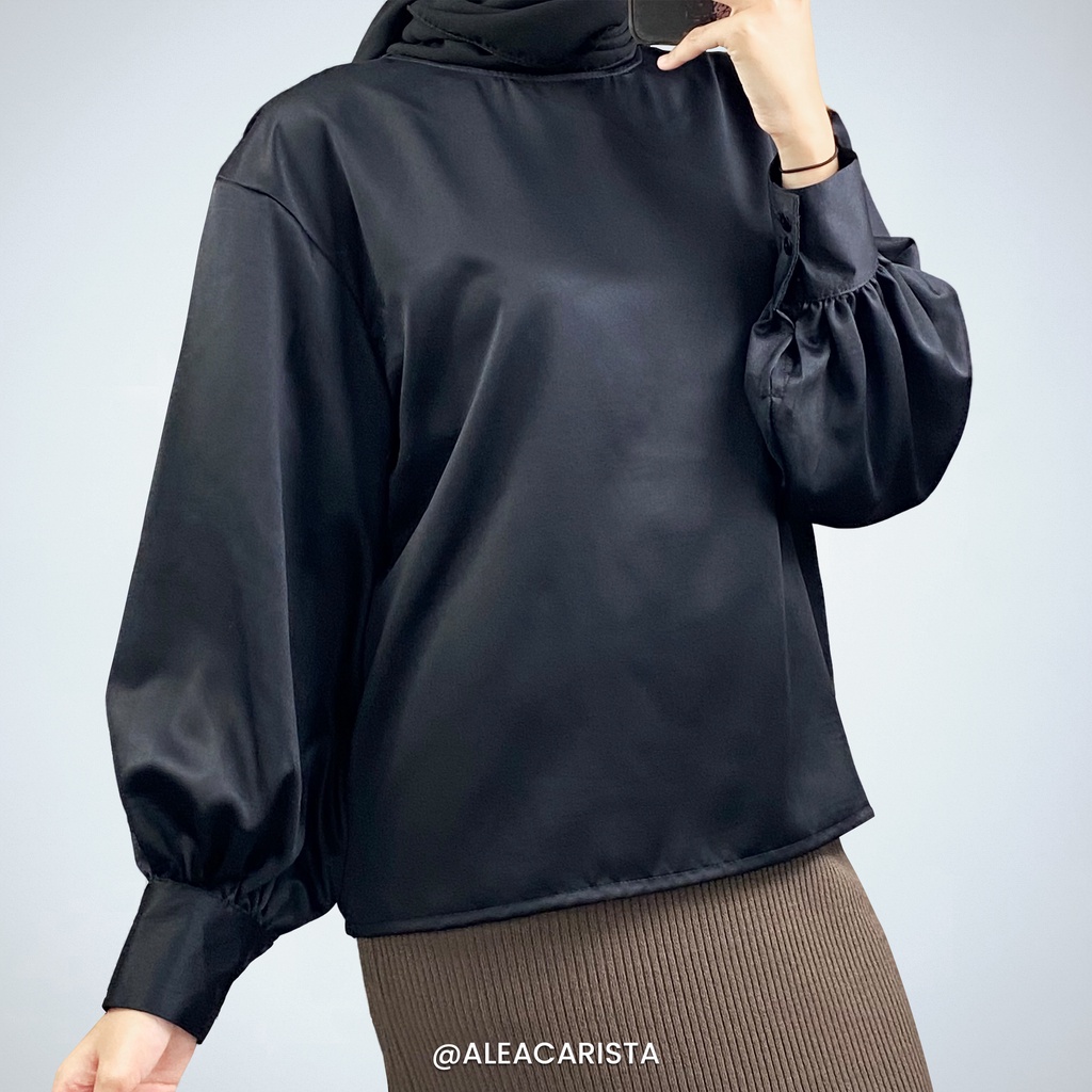 Nazila Satin Blouse-AC