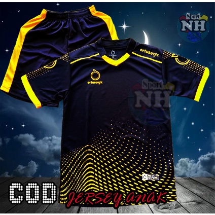 Jersey Baju Kaos Bola Futsal Badminton Volly ANAK Laki Laki Perempuan Terbaru