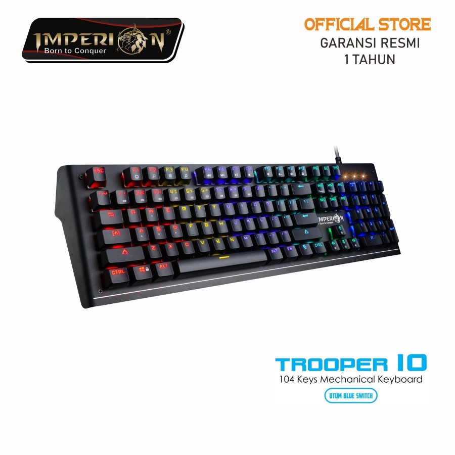 Keyboard Gaming Mechanical RGB Imperion Trooper 10 KGM10F