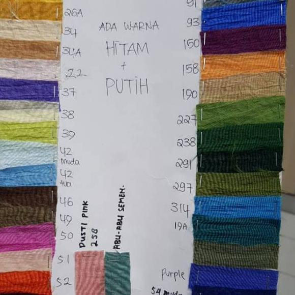 [KODE PRODUK C8NQL7573] Kain Parasut Kringkel WATERPROOF ANTI AIR Kahatex / Crinkle / Kain Kerut / K