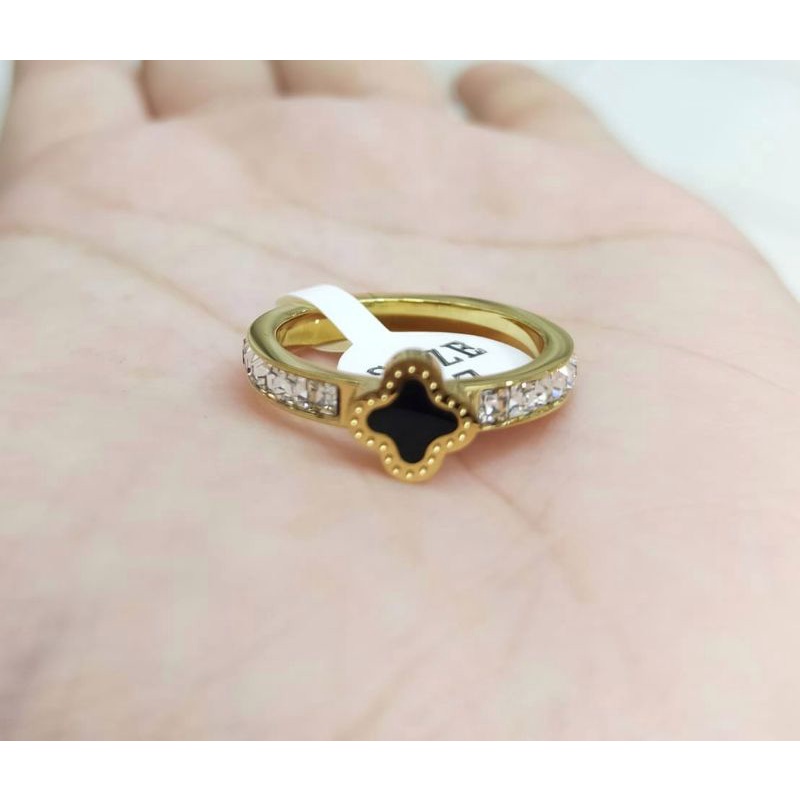 Cincin Wanita Korea Branded Anti Karat New Fashion